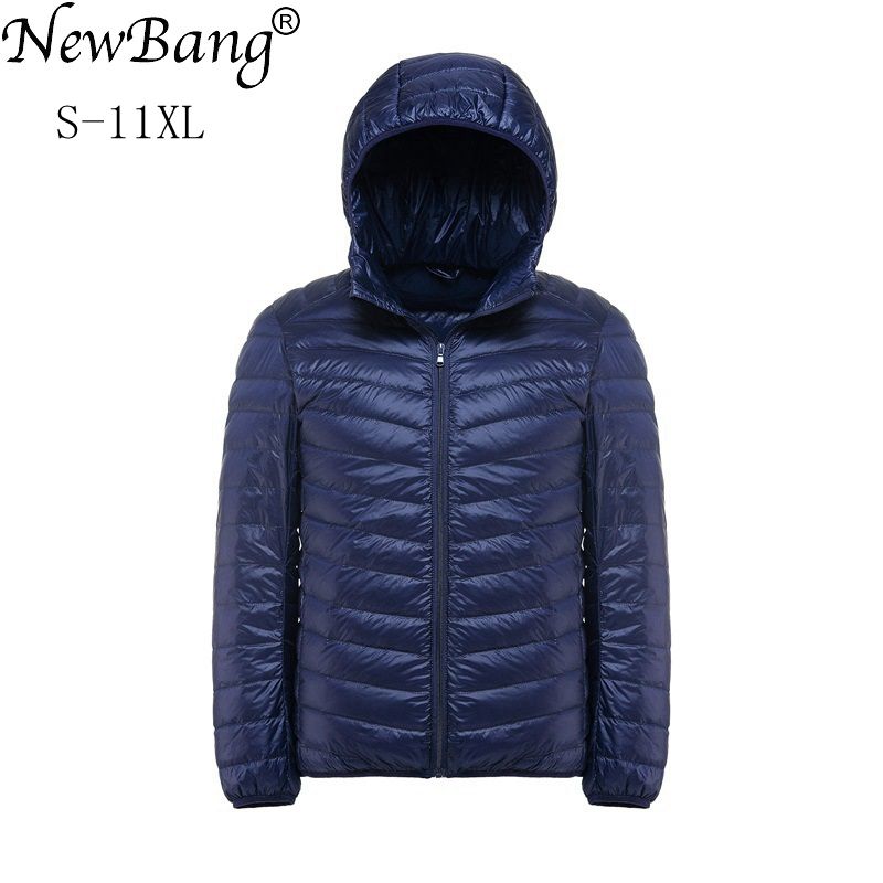 Down Jacket Packable - NewBang-abrigo ultraligero de plumas para hombre,