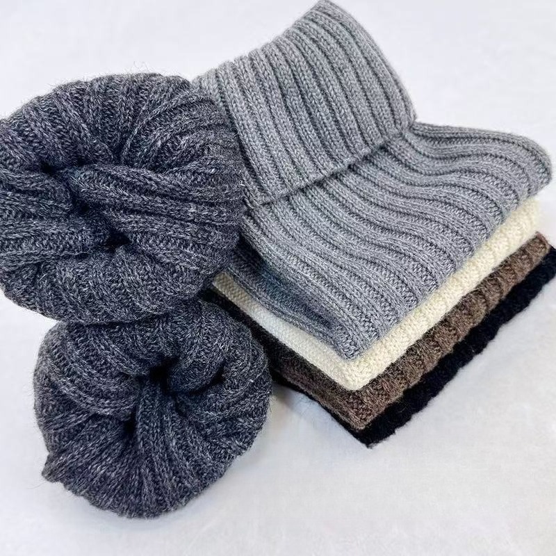 Thermal Sock Wool - Calentadores de Piernas de Lana Tejidos,