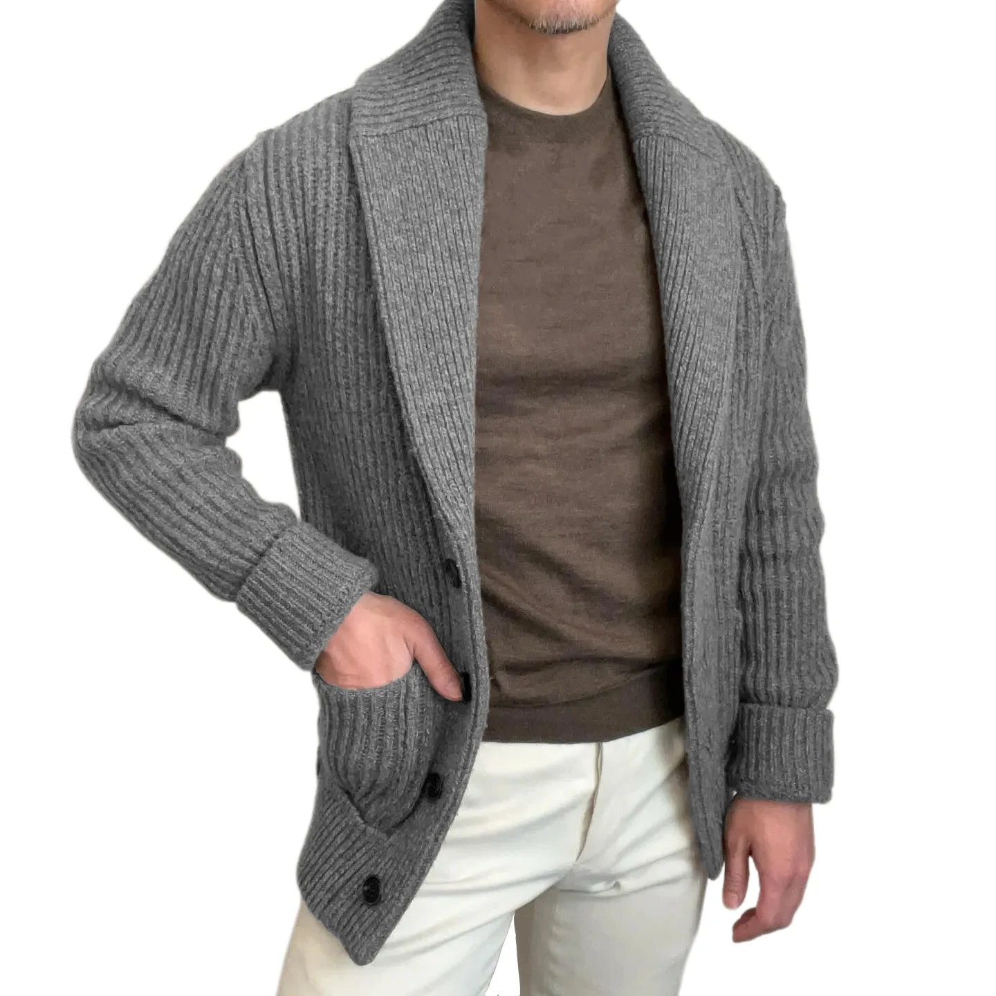Suéteres para hombre, cárdigan - Down Jacket Packable reseña y precio