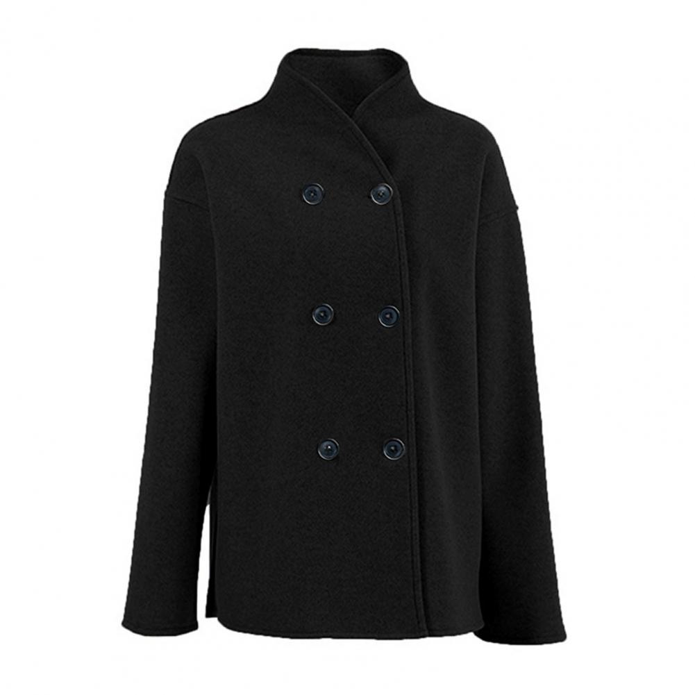 Abrigo de lana corto para muje - Wool Coat Peacoat reseña y precio
